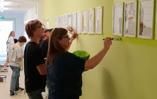 Streichaktion Wirtschaftsschule