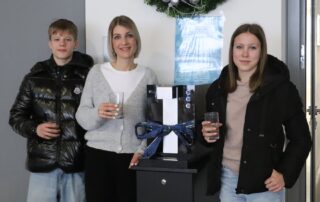 Ein neuer Wasserspender für unsere Schule